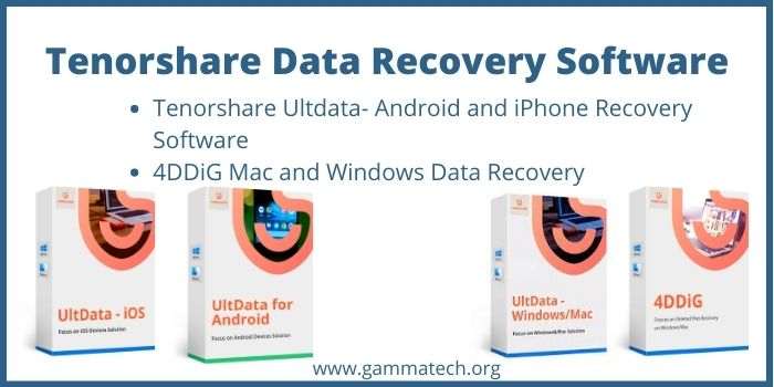 Tenorshare Data Recovery Software Promo Code