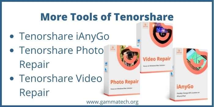 Tenorshare Photo and Video Repair Coupon Code